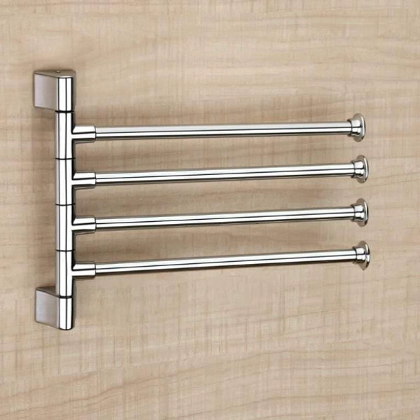 BA38 Stainless Steel 24 inch Towel Holder Rod for Bathroom | Kitchen | Living Room